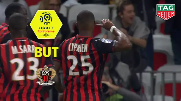 But Wylan CYPRIEN (32') / OGC Nice - Stade de Reims (2-0)  (OGCN-REIMS)/ 2019-20