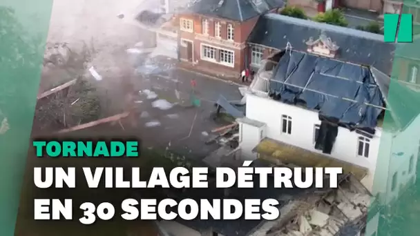 Bihucourt, le village du Pas-de-Calais dévasté par une tornade