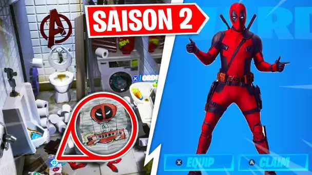 AVOIR LE SKIN SECRET DEADPOOL SUR FORTNITE ! (FORTNITE CHAPITRE 2 SAISON 2 SECRET)