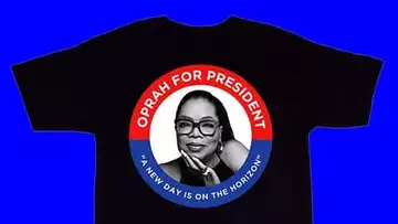 Des goodies pour la campagne présidentielle d’Oprah Winfrey déjà vendus aux USA