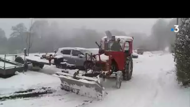 Ardennes. Quand l&#039;entraide prime pendant les épisodes de neige