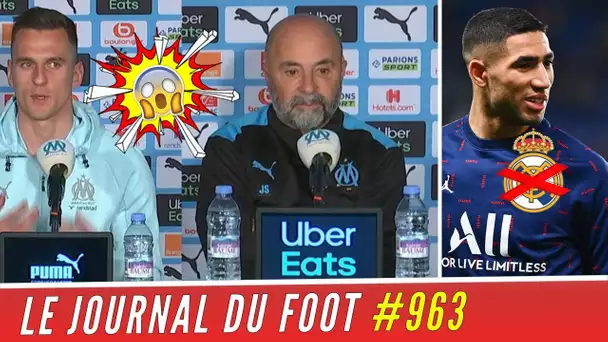 MILIK-SAMPAOLI, grosse tension à l'OM ! HAKIMI règle ses comptes avec le REAL