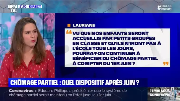 Nos enfants n'iront pas à l'école tous les jours, bénéficierons-nous toujours du chômage partiel ?