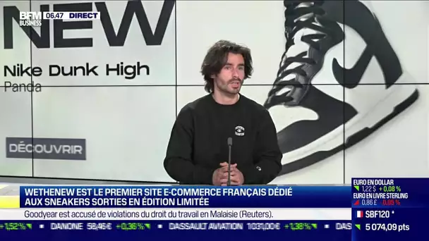 Michael Holzmann (Wethenew) : Wethenew, leader français des baskets en édition limitée