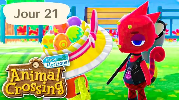 Jour 21 | Djason : Chasseur d'Insectes 🦋| Animal Crossing : New Horizons