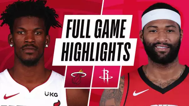 MIAMI HEAT at HOUSTON ROCKETS | FULL GAME HIGHLIGHTS | FEBRUARY 11, 2021