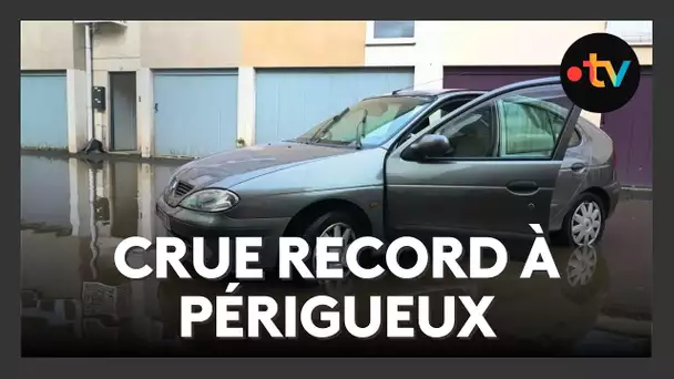 Inondation : une crue record à Périgueux