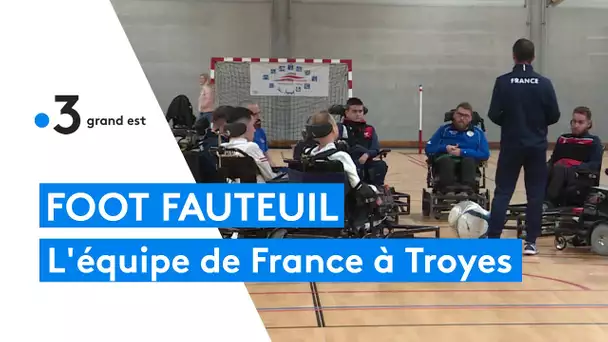 Foot fauteuil : l'équipe de France s'entraîne dans l'Aube en vue des championnats du monde 2022