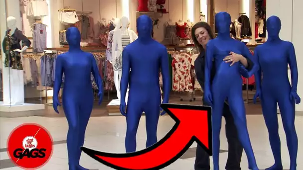 Des Hommes Bleu?!! | Juste Pour Rire les Gags