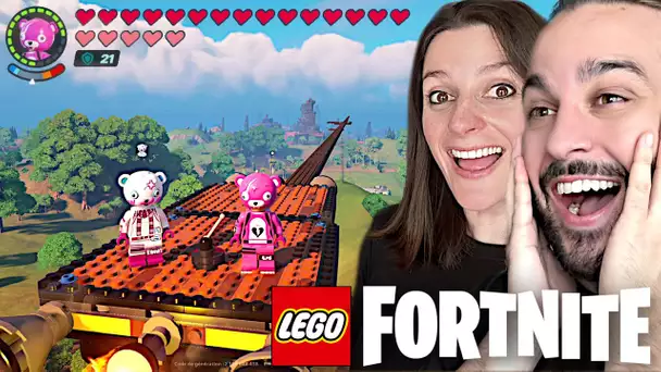 LEGO FORTNITE : ON CONSTRUIT UN TRAIN !