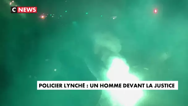 Policier lunché : un homme devant la justice