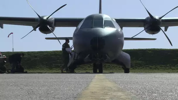 A la base aérienne d'Evreux, des avions de transport tactique à toute épreuve