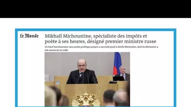 "Mikhaïl Michoustine, spécialiste des impôts et poète à ses heures"