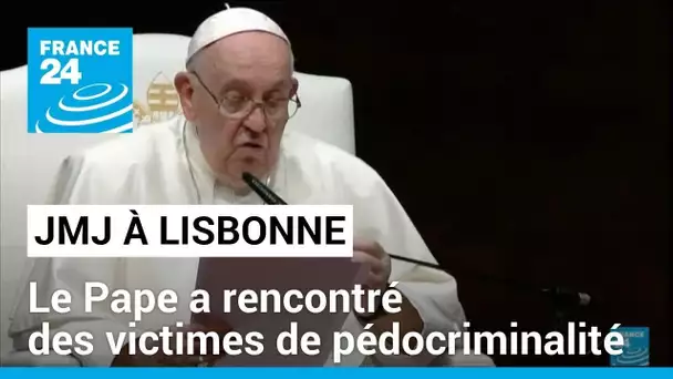 François à Lisbonne pour les JMJ : le Pape a rencontré des victimes de pédocriminalité dans l'église
