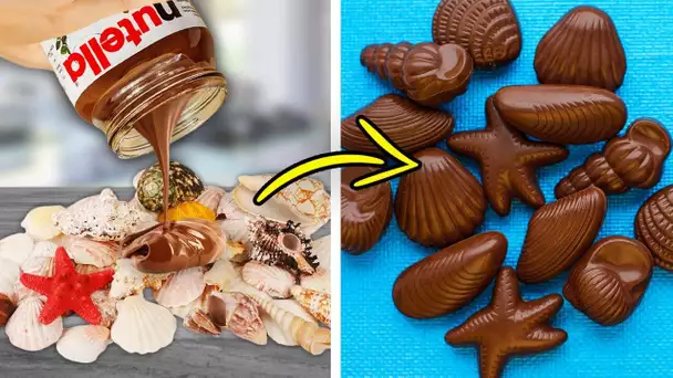 24 ASTUCES ET IDÉES DÉCO EN CHOCOLAT