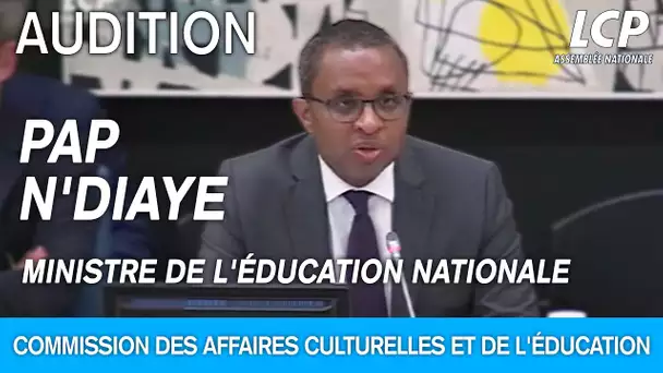 Éducation nationale : audition de Pap N'Diaye | 11/07/2023