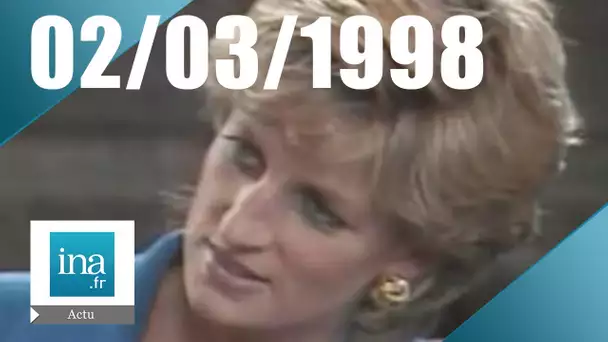 20H France 2 du 2 mars 1998 | Le testament de la Princesse de Galles | Archive INA