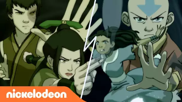 Avatar | Affrontement épique: Katara et Aang VS Azula et Zuko | Nickelodeon France