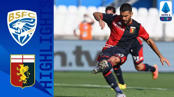 Brescia 2-2 Genoa | Falque e Pinamonti firmano la rimonta | Serie A TIM