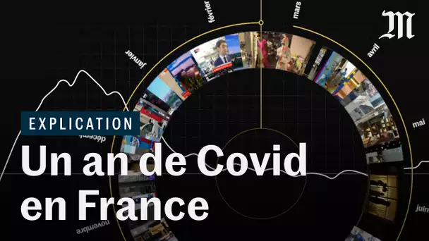 Confinés, déconfinés, reconfinés : un an de Covid-19 en France résumé en vidéo