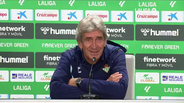 Rueda de prensa Real Betis vs Deportivo Alavés