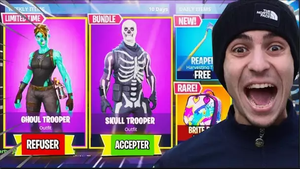 OFFRIR DES SKINS DISPONIBLE BIENTÔT SUR FORTNITE BATTLE ROYALE !