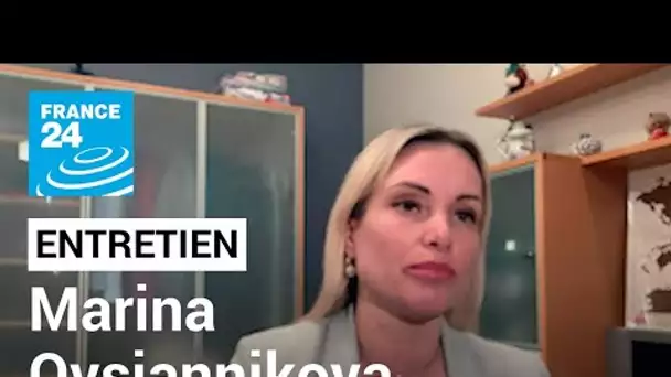 Marina Ovsiannikova, journaliste russe : "Je ne fais pas partie de la racaille" • FRANCE 24