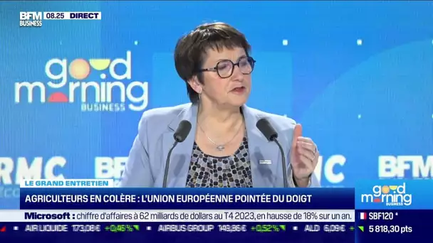 Christiane Lambert (COPA) : Agriculteurs en colère, l’UE pointée du doigt