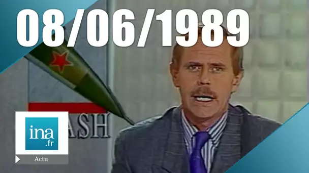 20h Antenne 2 du 8 juin 1989 | Crash au Bourget | Archive INA