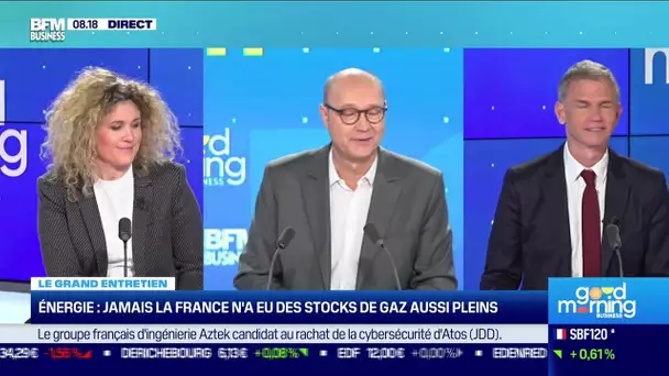 Thierry Trouvé (GRTgaz) : Jamais la France n'a eu des stocks de gaz aussi pleins