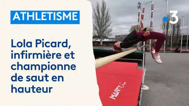Lola Picard, d'infirmière à vice-championne de France en saut en hauteur