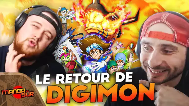 Digimon : son reboot 🤩 !  | Manga Sûr à la maison