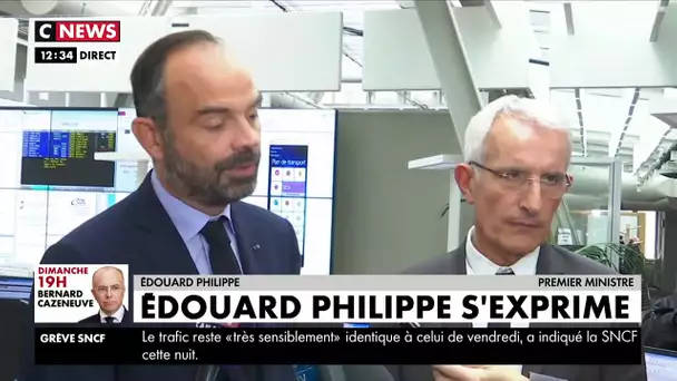Trafic perturbé à la SNCF: Edouard Philippe dénonce un «détournement du droit de retrait»