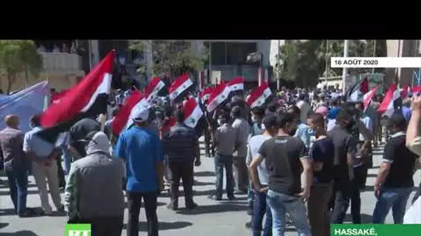 Syrie : manifestation après une attaque aérienne attribuée à la coalition internationale