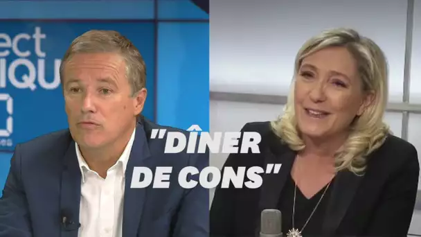 La primaire, "un dîner de cons"? Marine Le Pen répond à Dupont-Aignan