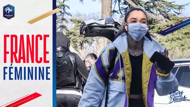 Equipe de France Féminine : l'arrivée des Bleues I FFF 2022
