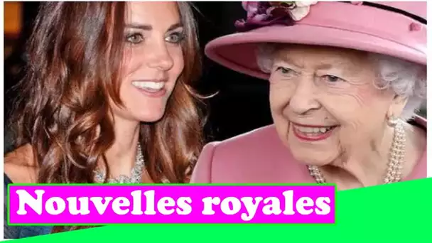 La reine a accordé à Kate un honneur très spécial qui n'est accordé à aucun autre royal dans un gest