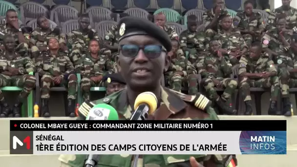 Sénégal : 1ère édition des camps citoyens de l'armée