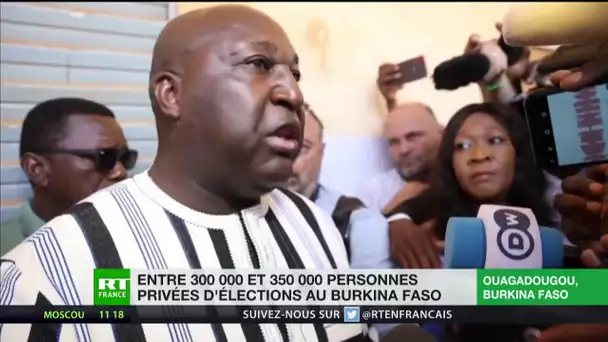Présidentielle au Burkina Faso : de 300 à 350 000 électeurs privés de vote