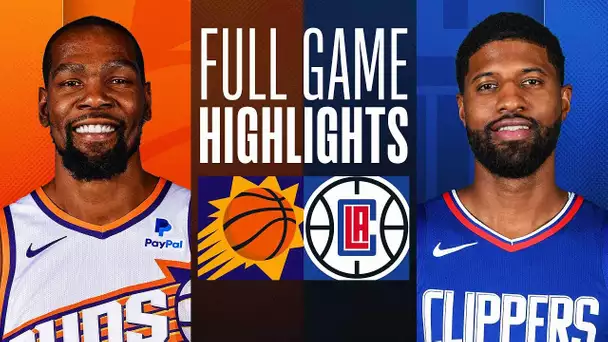 SUNS at CLIPPERS | FULL GAME HIGHLIGHTS | January 8, 2024