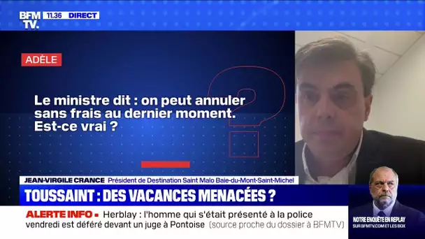 Les vacances de la Toussaint sont-elles menacées? - BFMTV répond à vos questions