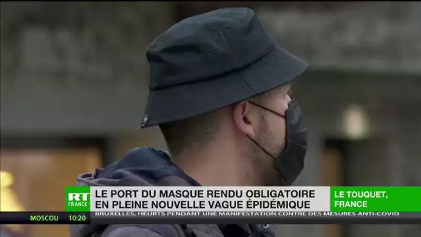 Retour du port du masque obligatoire dans certaines zones du Touquet