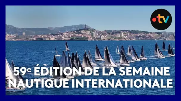 Une centaine de voiliers pour la semaine nautique internationale de la Méditerranée à Marseille