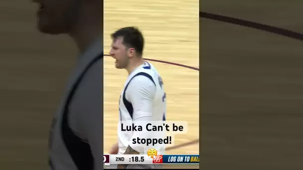 Luka Doncic IS GOING OFF In Cleveland! 😤🔥| #Shorts
