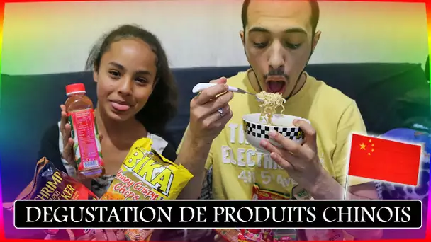 DÉGUSTATION DE PRODUITS CHINOIS AVEC SARAH