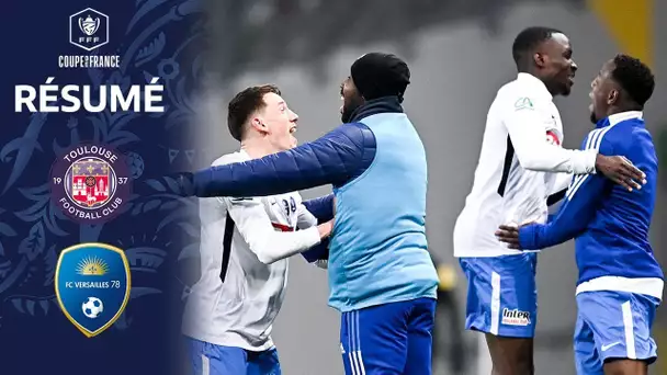 Coupe de France, 8es : Toulouse  - Versailles  : 0-1, le résumé I FFF 2022