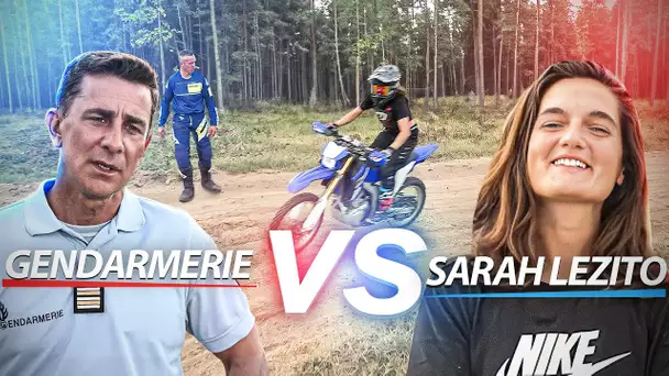Sarah Lezito AFFRONTE LES GENDARMES motocyclistes !