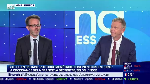 Julien Pouget (Insee): L'Insee table sur 6,6% d'inflation en 2022 - 08/09