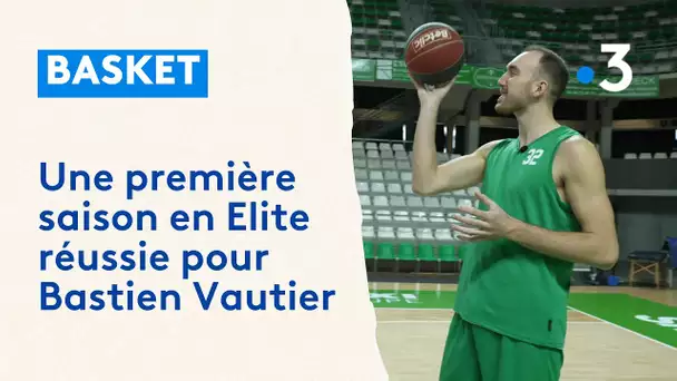 Basket : Bastien Vautier, une première saison dans l'Elite réussie avec le Portel