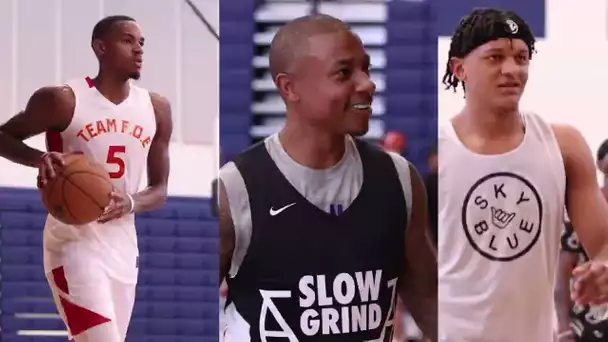 Paolo, Dejounte & Isaiah Thomas show out at Isaiah’s ZekeEnd Tournament in Tacoma! 🎥@Swish Cultures